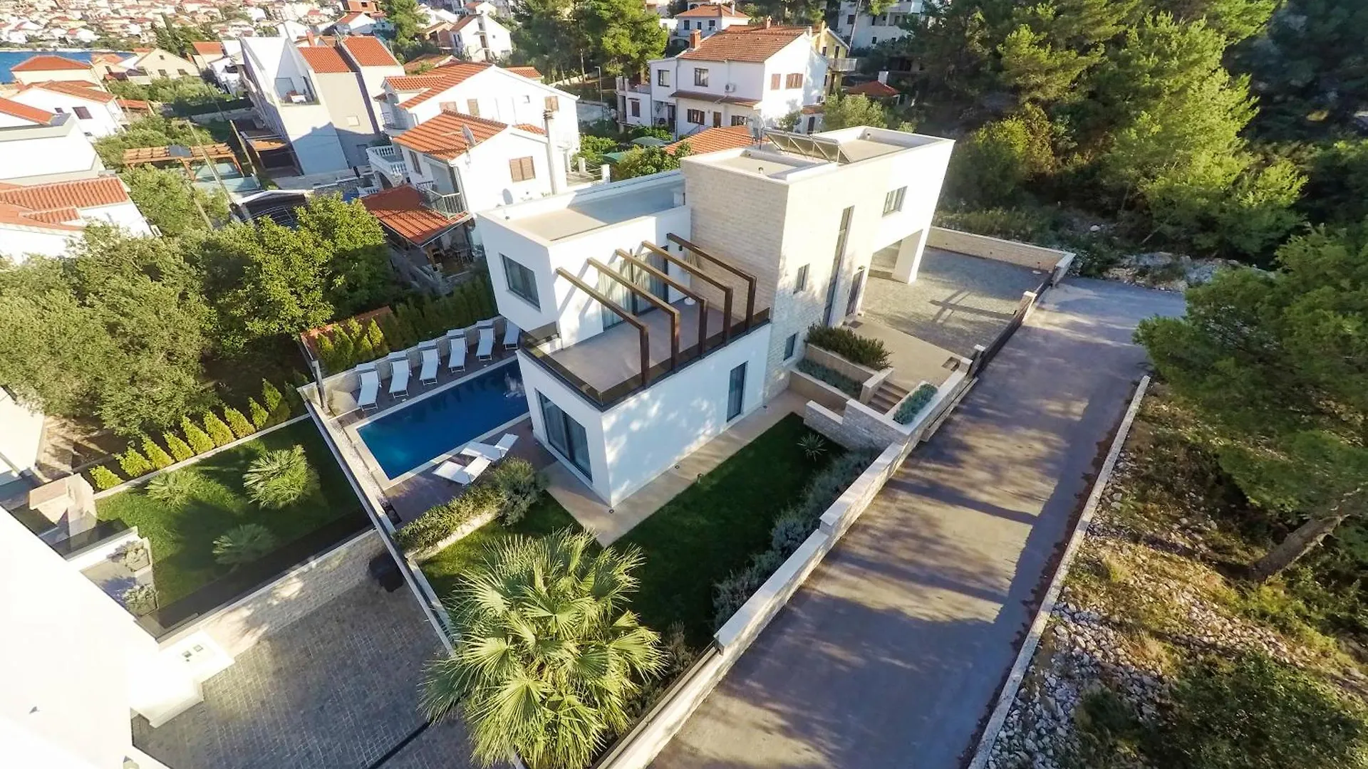 Villa With 2 Pools, And Sauna Sunce Trogir